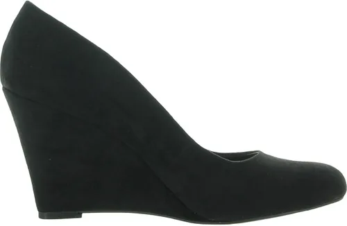 Vista 3 de Jessica Simpson Tacones de cuña sólidos para mujer Negro