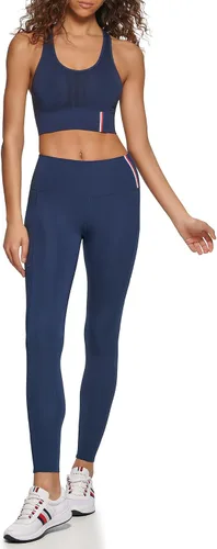 Vista 2 de Tommy Hilfiger Performance Racerback Seamless Longline Sports Bras for Women