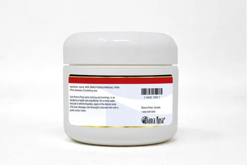 Vista 2 de Bianca Rosa MSM y Combinación de corteza de sauce blanco - Ungüento para ungüento (2 oz, ZIN: 512932)