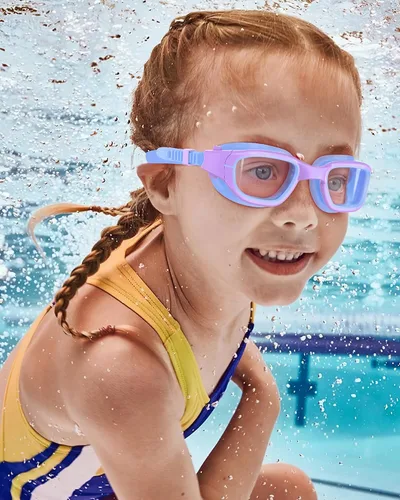 Vista 7 de Kids Swim Goggles, Swimming Goggles for Kids 6-14, Anti-Fog UV Protection Pool Glasses for Boys Girls Children