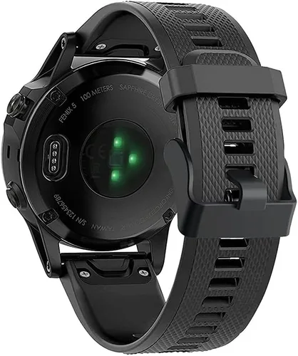 Vista 3 de REYDA Correa de silicona compatible con Garmin Fenix 8 Pro/8/E 1.850 in, 0.866 in, correa de reloj de ajuste rápido, suave y transpirable, pulsera