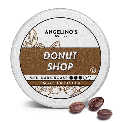 Vista 12 de Angelino's Coffee - Paquete variado de cápsulas de café tostado medio, 96 unidades - Incluye mezcla de desayuno, nariño colombiano, mezcla hawaiana