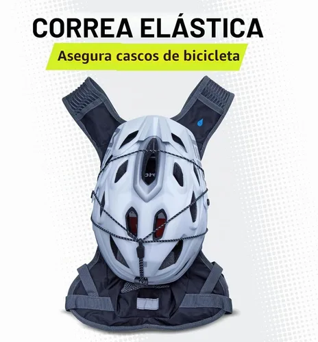 Vista 8 de VibrelliVibrelli Hydration Backpack & 2L Hydration Bladder - High Flow Bite Valve - Hydration Pack for Cycling, Running, Hiking Negro