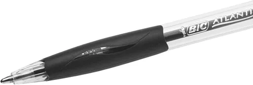 Vista 4 de BIC Atlantis Clic - Bolígrafo (0.039 in, 12 unidades), color negro