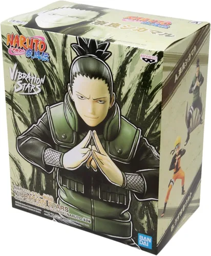 Vista 3 de Banpresto Naruto Shippuden Vibración Estrellas Shikamaru NARA FIG, Verde