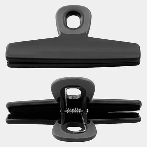Vista 6 de COOK WITH COLOR Clips para alimentos – Clips anchos y resistentes, clips grandes para bolsas para almacenamiento de alimentos con agarre hermético