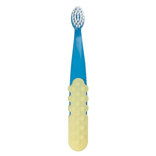Vista 13 de RADIUS Totz Plus Brush - Cepillo de dientes para niños, sedoso, suave, sin BPA, aceptado por la ADA, diseñado para dientes delicados y encías