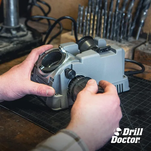 Vista 5 de Drill Doctor 500X afilador de brocas, de 3/32 pulgadas a 1/2 pulgadas