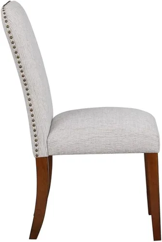 Vista 5 de Salina Performance - Silla de comedor (2 unidades), color beige