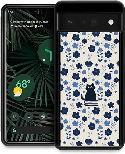 Vista 35 de Compatible con Google Pixel 4A 5G Mobile Case Creative Acrylic Back Panel Silicona Edge Case Slim Protección Especialmente para Google Pixel 4A 5G