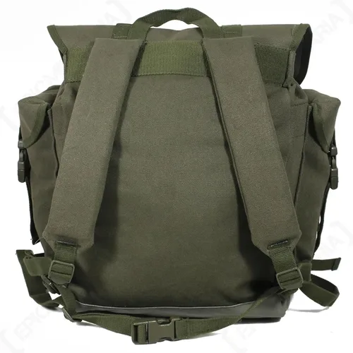 Vista 2 de Mil-Tec Unisex Small 25L Olive Drab Mountain Rucksack - Rugged Durable Easy-to-Carry Tactical Outdoor Camping Hiking Backpack with Adjustable Straps
