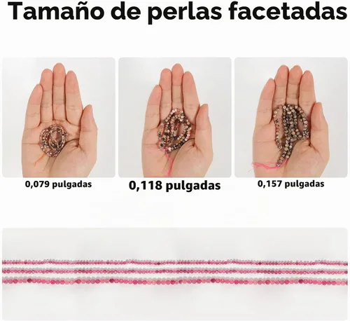 Vista 5 de 180 piezas 2mm Cuentas de piedras preciosas de turquesa africana natural facetada redonda suelta para hacer joyas