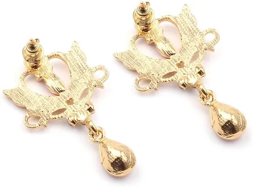 Vista 2 de DoubleChin Sailor Moon - Pendientes de oro, S, Metal, No