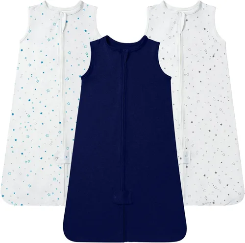 Vista 9 de TotAha Baby Sleep Sacks 3-Pack, 0.5 TOG Wearable Blanket, 3-6-15-24 Months León Boho