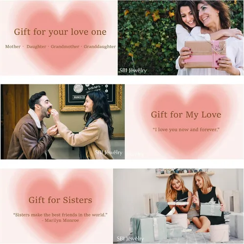 Vista 5 de Espaciador de cadena de seguridad con piedra natal brillante compatible con pulseras Pandora, joyería de regalo para mamá, hija, nieta, esposa