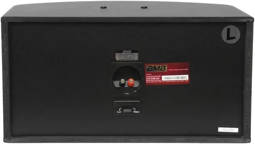 Vista 3 de BMB CSV-450 500W 10" 3 vías Bass Reflex Altavoces (par) con 2 soportes de trípode resistentes