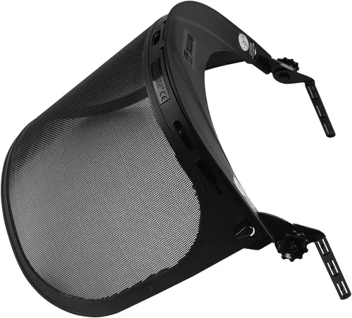 Vista 11 de Casco de Seguridad Forestal para Motosierra con Visera Completa de Policarbonato Transparente y Orejeras 3 en 1 Casco Duro Forestal