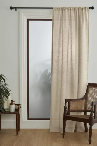 Vista 21 de Solino Home Cortina de lino europeo color beige, 52 x 96 pulgadas, filtro de luz, con bolsillo para barra, 96 pulgadas, 100% lino puro, tratamiento