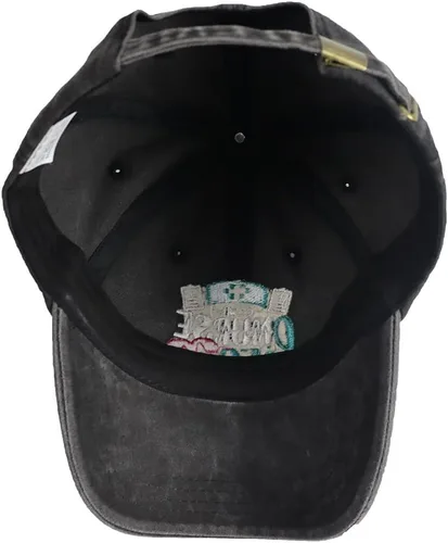 Vista 5 de Divertido sombrero de vida de enfermera para mujer, gorra de béisbol de algodón lavado ajustable bordado desgastado