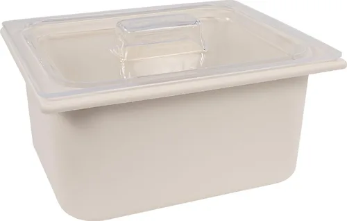 Vista 8 de Carlisle - Recipientes para alimentos refrigerados con aislante Coldmaster (Tamaños surtidos), Blanco, 1