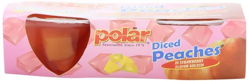 Vista 9 de MW Polar Taza de aperitivos, segmentos de naranja mandarina en gel sabor naranja, 4 onzas (paquete de 12)