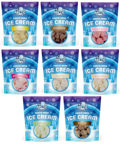 Vista 31 de Arctic Farms Helado liofilizado que no se derrite (1 onza, S'mores)