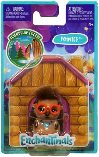Vista 2 de Enchantimals Figura de erizo de puntero del bosque de la amistad - GLH41 ~ Hixbie Hedgehog's Bestie