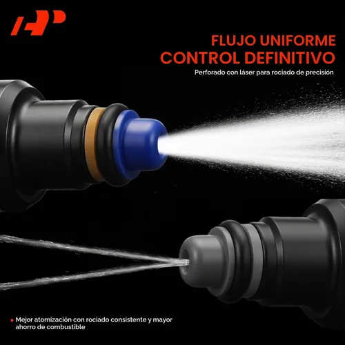 Vista 5 de A-Premium Juego de 8 inyectores de combustible - Compatible con vehículos Ford, Lincoln, Mercury - 4.6L 5.0L 5.4L 5.8L - E150, E250, E350, F150