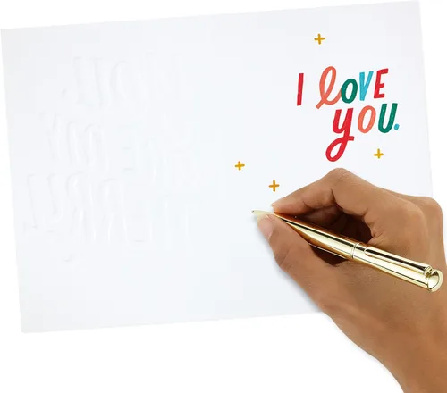 Vista 6 de Hallmark Good Mail - Surtido de tarjetas de Navidad, cuadros y pino (5 tarjetas con sobres)
