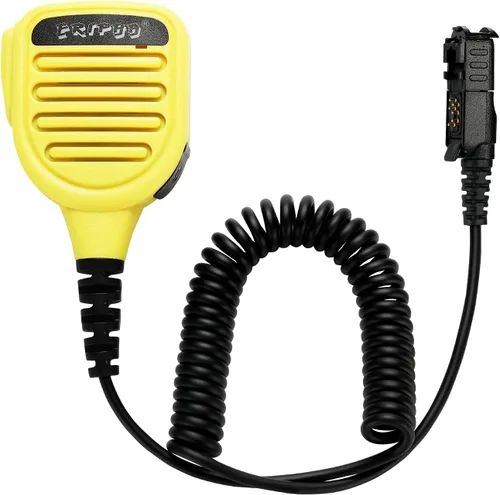 Vista 10 de Altavoz de micrófono de hombro compatible con Motorola XPR 3000 3000e 3300 3300e 3500e 3500e impermeable IP56 Micrófono de altavoz de radio