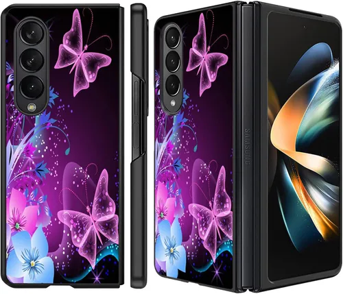 Vista 14 de Funda protectora para Samsung Galaxy Z Fold 3, Slim Fit Hard PC antigolpes, antiarañazos, elegante funda protectora para Samsung Galaxy Z Fold 3 5G