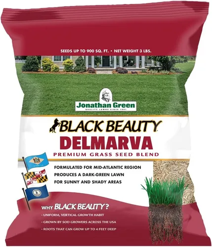 Vista 7 de Jonathan Green Black Beauty Delmarva - Semilla de hierba de 7 libras