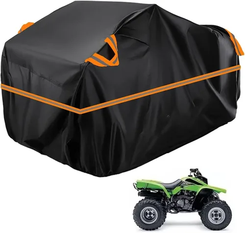 Vista 343 de Cubierta para ATV impermeable compatible con Arctic Cat H1 EFI TRV Cruiser 4x4 2011, cubierta de 210D para vehículos de 4 ruedas, cubierta para quad