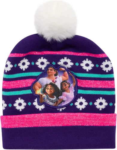 Vista 2 de Disney Girls Minnie Mouse and Vampirina Winter Hat and 2 Pair Mitten or Glove Set ToddlerLittle Girl