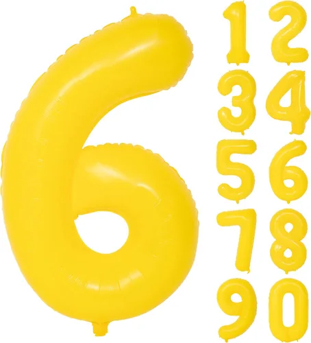 Vista 35 de Globo azul macarrón número 0 de 40 pulgadas, globo grande de película de poliéster de lámina de helio