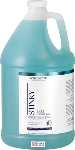 Vista 2 de Bobbi Panter Moisture & Shine - Champú para perros con aceite de argán, manzanilla y menta, fórmula natural nutritiva profunda para un pelaje suave