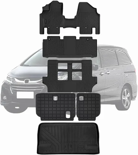 Vista 75 de Revestimientos de suelo para Acura ADX y Honda HR-V 2023-2026 TPE 2023-2026 TPE protección para todo tipo de clima, tapetes de primera y 2ª fila