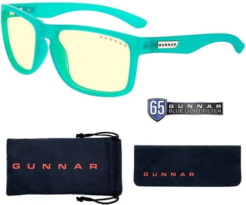 Vista 5 de Gunnar - Gafas prémium para juegos y computadora - Bloquean el 65% - 98% de la luz azul - Intercept