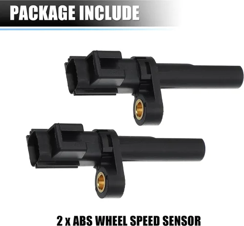 Vista 7 de X AUTOHAUX Sensor de velocidad de rueda ABS, sensor de freno trasero izquierdo o derecho, ubicación, apto para Ram 1500 2011-2012 para Dodge