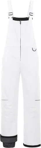 Vista 11 de CREATMO US Baberos de Nieve para Niñas Pantalones de Esquí para Niños Impermeables con Aislamiento Petos de Invierno Negro