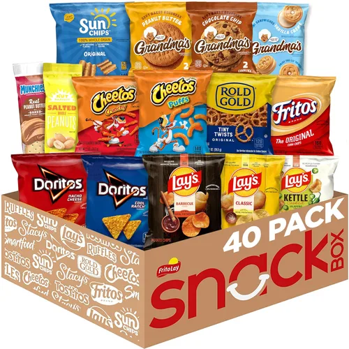 Vista 8 de Frito-Lay Chips y Jack Link's Meats Snack Mix Paquete variado (paquete de 30)