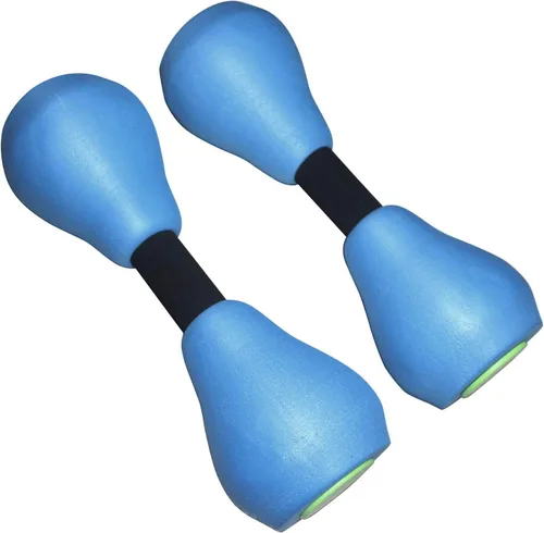 Vista 7 de Davidmay's Gift - Mancuernas de espuma para ejercicio aeróbico acuático, resistencia para piscina, 1 par, equipo de ejercicios de fitness