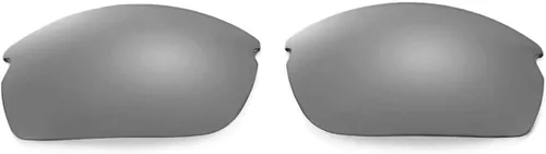 Vista 3 de Walleva Lentes de repuesto polarizadas de titanio + negro para gafas de sol Oakley Commit SQ
