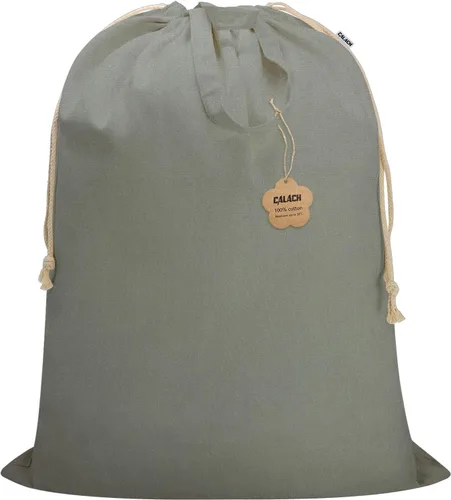 Vista 31 de Bolsa de lona para lavandería con asas y cordón 30 pulgadas de ancho x 35 Bolsa de almacenamiento de lona gruesa, grande, resistente, lavable