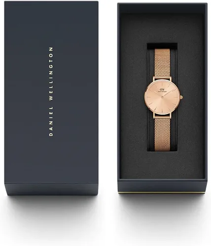 Vista 3 de Daniel Wellington Reloj Petite 1.260 in Acero Inoxidable Doble Chapado (316L) Oro Rosa, Oro