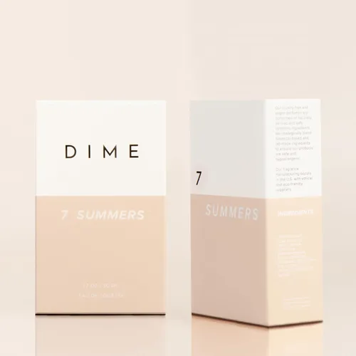 Vista 8 de DIME Beauty 7 Summers - Perfume para mujer – Eau de Toilette floral dulce Transparente