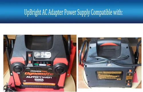 Vista 3 de UpBright Adaptador de 12 V CA/CC compatible con Quipp PowerPro Dynamite AutoPower Power Pro Auto DP600 600A DP300 300A 12 voltios arranque Jump Pack