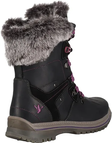 Vista 7 de Santana Canada Milly para mujer en marrónborgoña