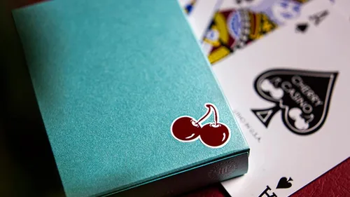 Vista 6 de Juego de cartas Cherry Casino House (Tropicana Teal) de Pure Imagination Projects