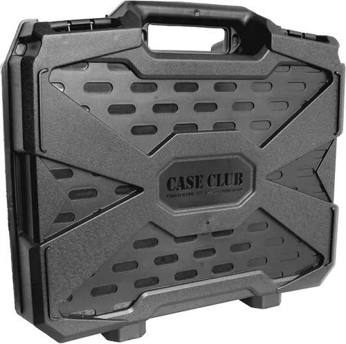 Vista 5 de Case Club Funda de transporte para 42 relojes Organiza y protege tu colección de relojes en una carcasa dura, con candado, viaje y almacenamiento